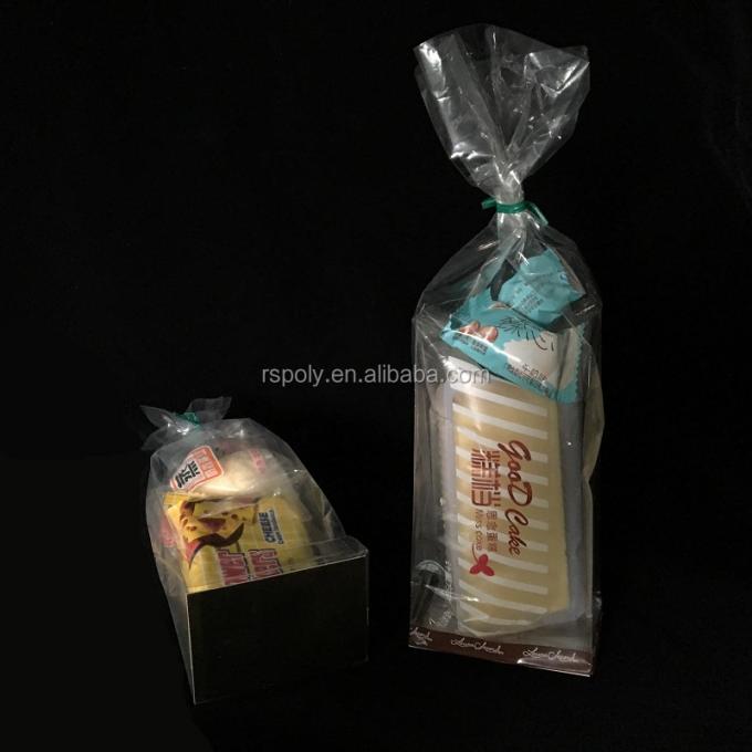 Billige verpackende flache Plastikunterseite Opp sackt Festlichkeits-Partei-Bevorzugungs-Tasche für Süßigkeits-Plätzchen-Bäckerei-Cello-Geschenk-Tasche ein