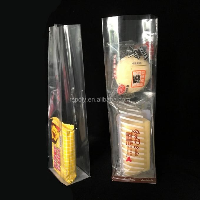Billige verpackende flache Plastikunterseite Opp sackt Festlichkeits-Partei-Bevorzugungs-Tasche für Süßigkeits-Plätzchen-Bäckerei-Cello-Geschenk-Tasche ein
